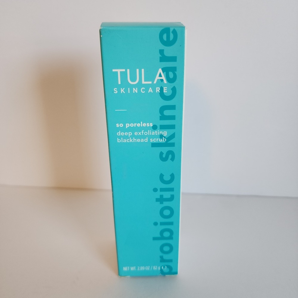 Tula Skincare so poreless deep exfoliating blackhead scrub - 2.89 oz -‎ NEW